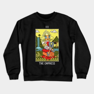 Empress - Mystical Medleys - Vintage Rubber Hose Cartoon Tarot Crewneck Sweatshirt